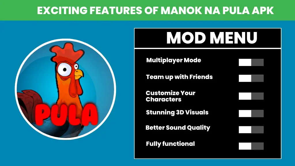 Exciting Features of Manok Na Pula APK