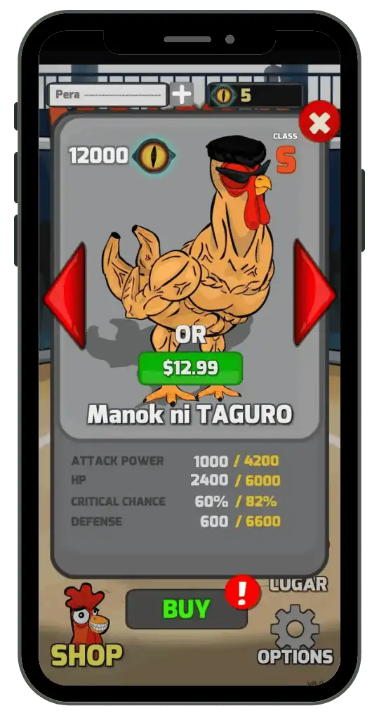 Top 20 Strongest Chickens in Manok Na Pula 4 Manok Ni Taguro (Hydro Chicken)