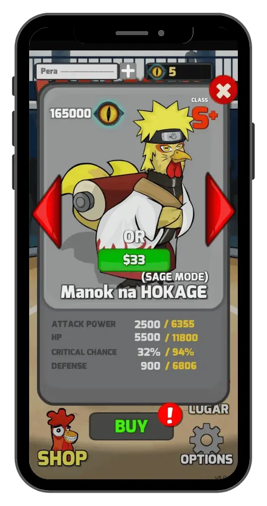 Top 20 Strongest Chickens in Manok Na Pula 6 Manok Na Hokage (Sage Mode)